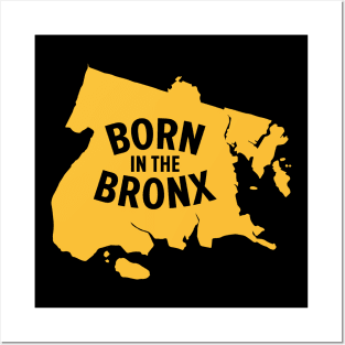 Born in the Bronx - New York Bronx Map Posters and Art